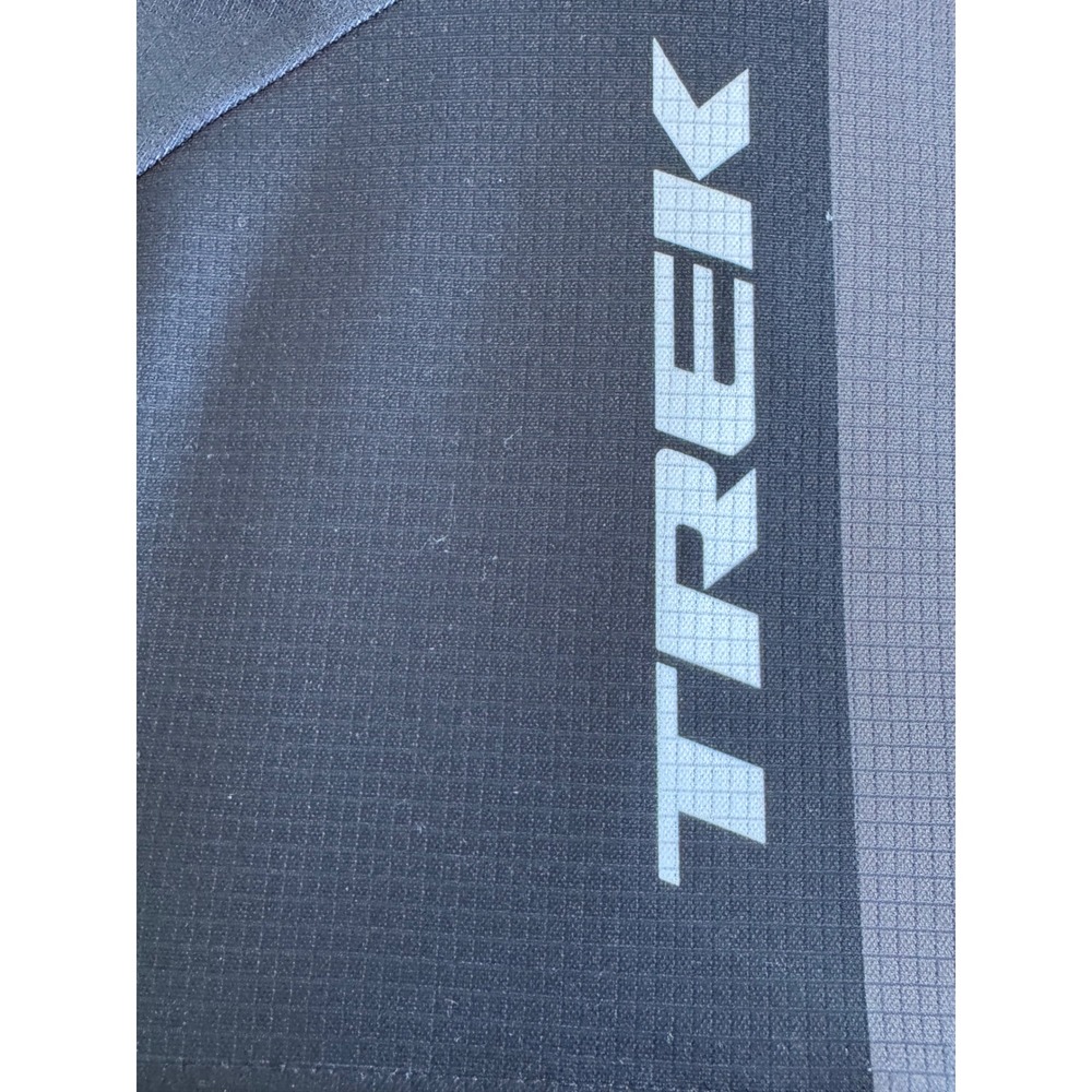 Trek Bontrager Mens XL Cycling Jersey Black Grey Striped Short Sleeve Profila - Picture 5 of 7